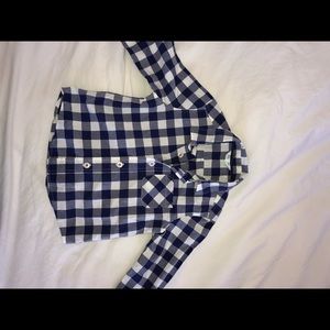 cute plaid baby boden button down